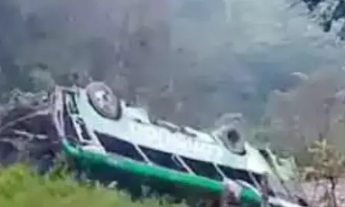 road accident occurred in mexico. ten people died