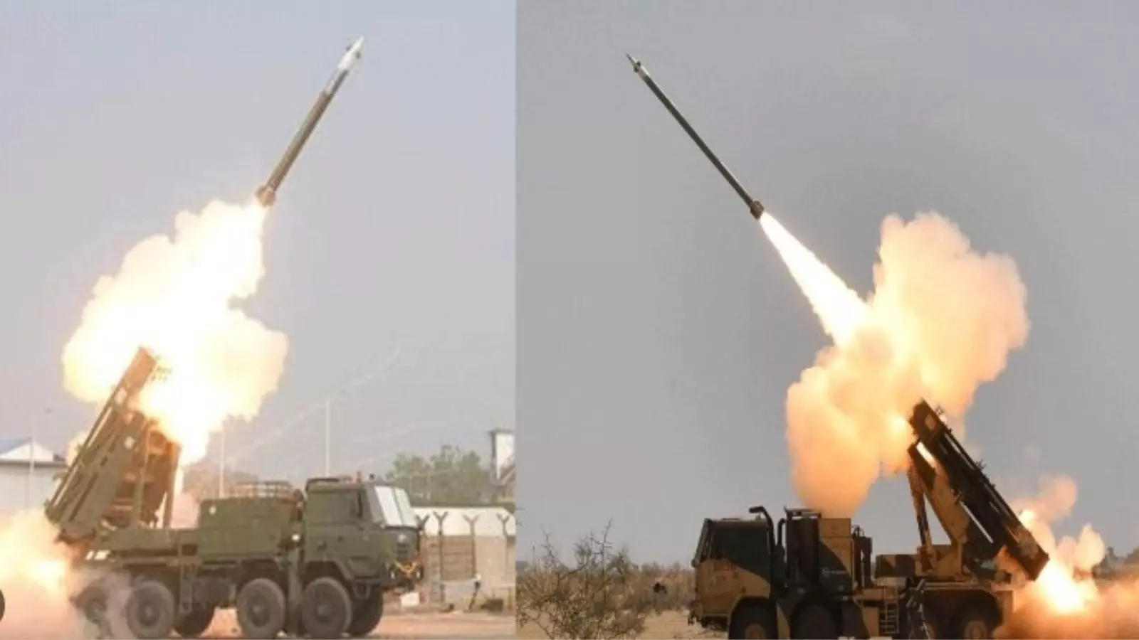 పినాక ప్రయోగం విజయవంతం పినాక ప్రయోగం విజయవంతం