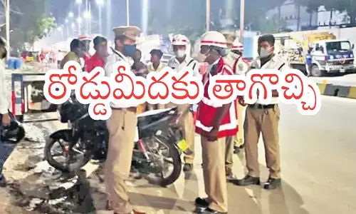 new year celebrations were held in hyderabad