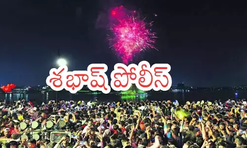 new year celebrations in hyderabad city proceeded without any untoward incidents.