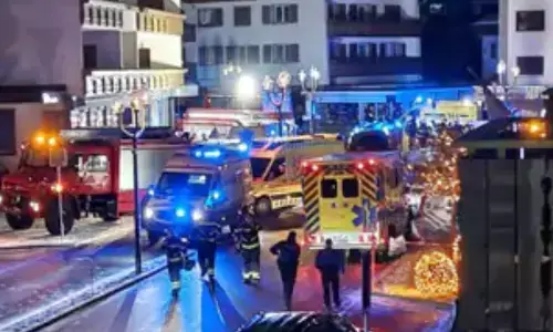 major tragedy occurred in switzerland during new years celebrations
