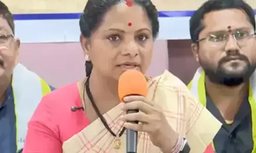 jagruti president kalvakuntla kavitha made sensational comments on telangana chief minister revanth reddy