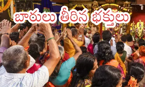 Tirumala : తిరుమలలో నేడు క్యూ లైన్ ఎంత పొడవుందంటే? Tirumala : తిరుమలలో నేడు క్యూ లైన్ ఎంత పొడవుందంటే?