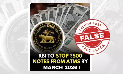 ଫ୍ୟାକ୍ଟ ଚେକ୍: ଚଳିତବର୍ଷ ମାର୍ଚ୍ଚ ସୁଦ୍ଧା ଏଟିଏମରୁ ୫୦୦ ଟଙ୍କିଆ ବନ୍ଦ୍ ଦାବିରେ ନାହିଁ କୌଣସି ସତ୍ୟତା