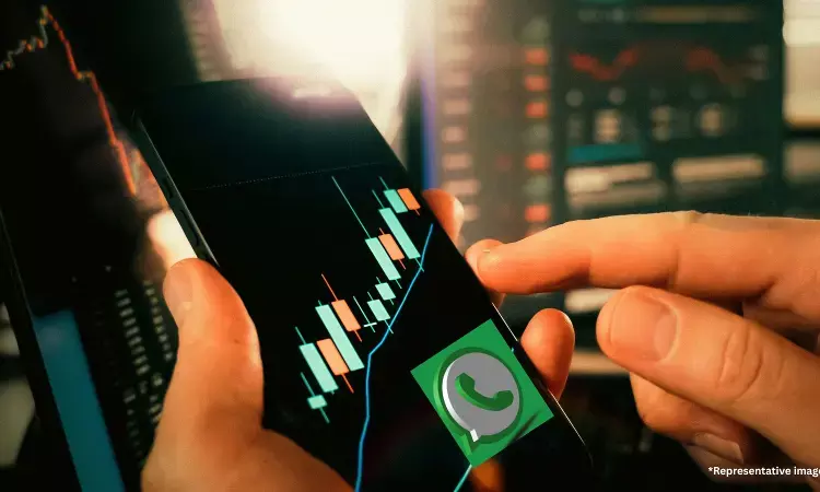 Hyderabad WhatsApp trading app fraud victim complaint at police station