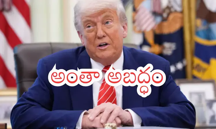 Donald Trump speaking to reporters aboard Air Force One on Ukraine drone claim