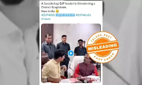 ଫ୍ୟାକ୍ଟ ଚେକ୍: ଦୁଇ ରାଜନେତାଙ୍କ ବଚସାର ଭିଡିଓକୁ ଭୁଲ୍ ଦାବି ସହ କରାଯାଇଛି ସେୟାର