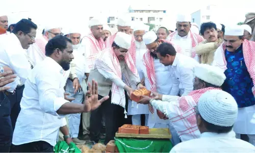 minister narayana participated in the second phase of the land pooling process