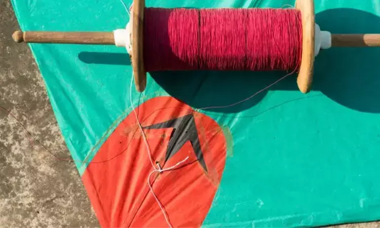 చైనా మాంజాతో వృద్ధ మహిళకు తీవ్ర గాయాలు చైనా మాంజాతో వృద్ధ మహిళకు తీవ్ర గాయాలు