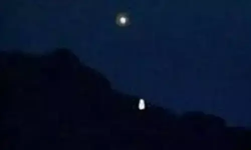 makara jyoti seen at sabarimala