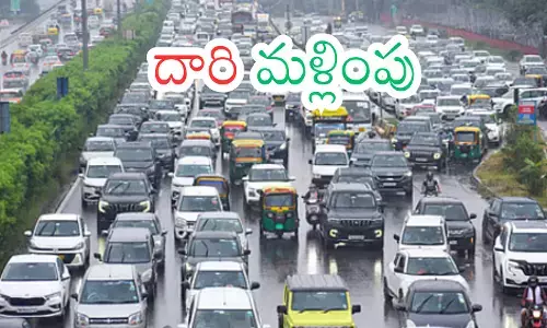who went for the sankranti festival to return to hyderabad traffic diversions