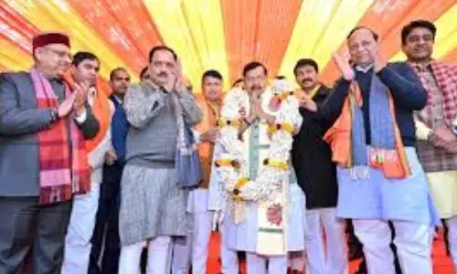 BJP :  నేడు నితిన్ నబీన్ ప్రమాణ స్వీకారం