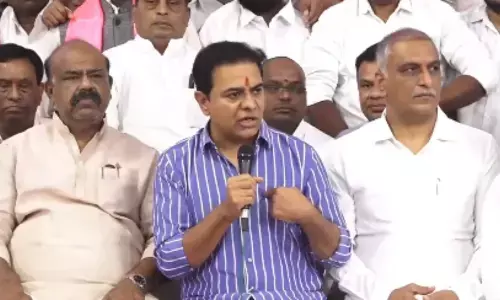 brs working president ktr said that these SIT notices are in the backdrop of diversion of political allegations brs working president ktr said that these SIT notices are in the backdrop of diversion of political allegations