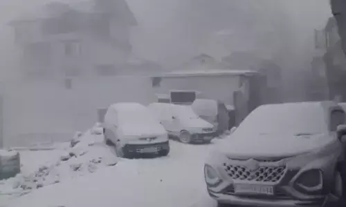 Fresh snowfall in Shimla as season’s first snow blankets Himachal Pradesh Fresh snowfall in Shimla as season’s first snow blankets Himachal Pradesh