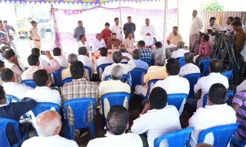 there is confusion in the allocation of plots to farmers in amaravati, the capital of andhra pradesh there is confusion in the allocation of plots to farmers in amaravati, the capital of andhra pradesh