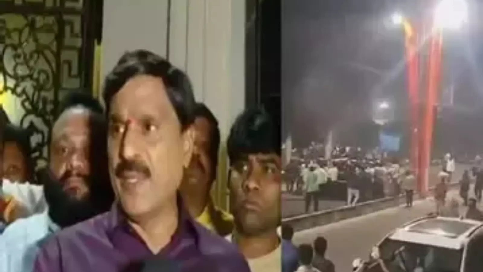 బళ్లారిలో మరోసారి టెన్షన్ .. గాలి ఇంటికి నిప్పు