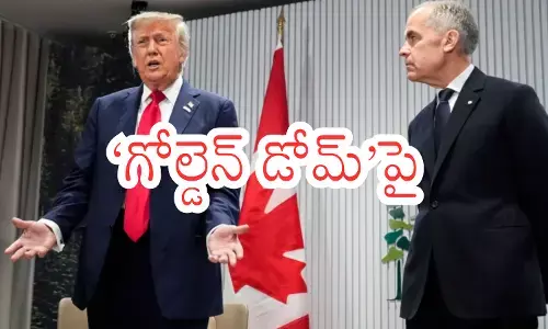 Donald Trump speaks on US-Canada tensions over Golden Dome missile defense and China ties