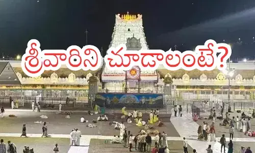 rush of devotees in tirumala continues today