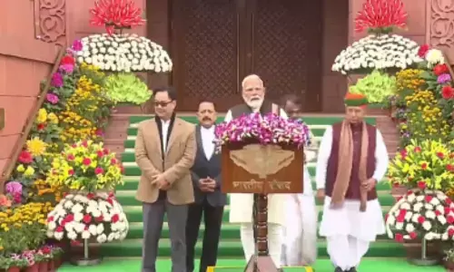 pm narendra modi said that the presidents address reflected the peoples self-confidence