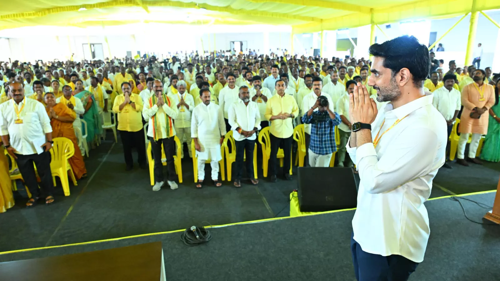 Nara Lokesh: నేడు కాకినాడలో లోకేష్