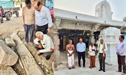 పడకల్ లో విజయనగర కాలపు శిల్పాలను పదిలపరచాలి!