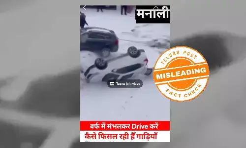 Video of Car Skidding on Icy Road Is actually From Turkey