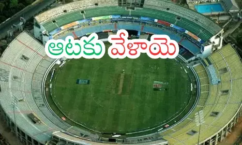 cricket stadium work in amaravati, the capital of andhra pradesh, is nearing completion
