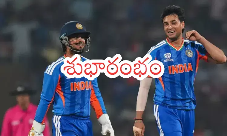 Ishan Kishan celebrates fifty against South Africa in T20 World Cup warm-up match