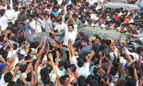 ysrcp chief ys jagan will visit vijayawada today