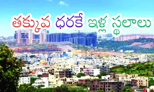 Ready-to-build residential plots in Hyderabad offered by Rajiv Swagruha Corporation under Telangana government auction.