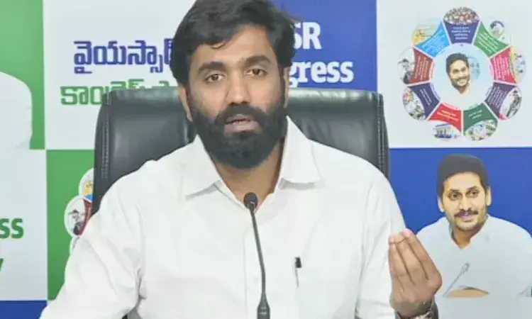 ex mp margani bharat said that they are spreading false propaganda that tirumala laddu is adulterated