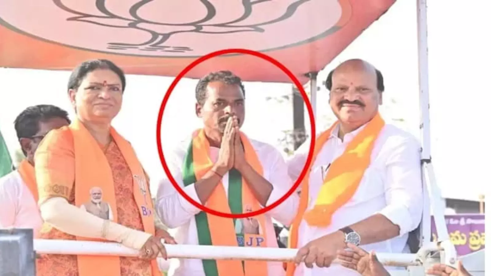 tension arises at hyderabad DGP office