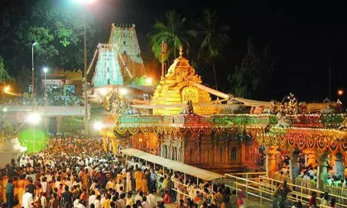 Srisailam : శ్రీశైలంలో మూడో రోజు బ్రహ్మోత్సవాలు