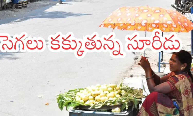 Weather Report : భానుడి భగభగలు.. ఉక్కిరిబిక్కిరవుతున్న జనం