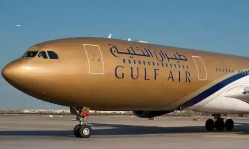 police alerted after bomb threat mailed to gulf airlines flight