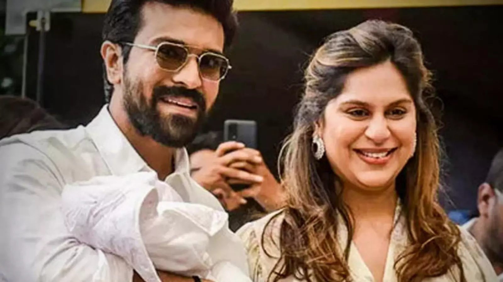 mega global star ram charan reveals the names of his twins