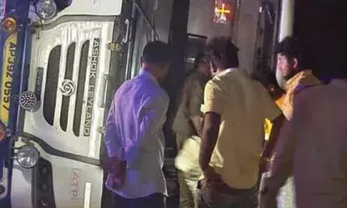serious accident occurred in an rtc bus in telangana