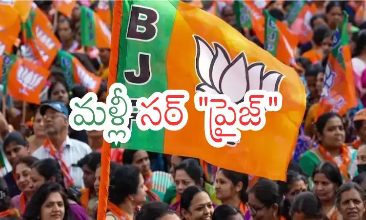 Andhra BJP : ఏపీ బీజేపీ రాజ్యసభ అభ్యర్థి పేరు వింటే మీరు నోరు తెరవాల్సిందేనట Andhra BJP : ఏపీ బీజేపీ రాజ్యసభ అభ్యర్థి పేరు వింటే మీరు నోరు తెరవాల్సిందేనట