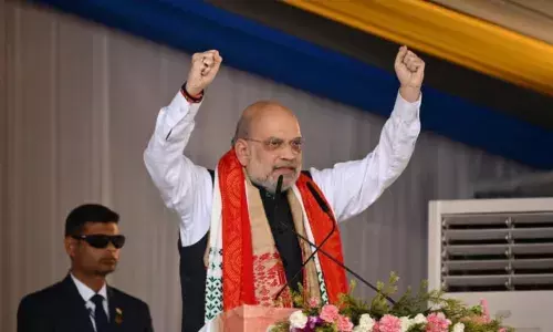 union home minister amit shah is visiting assam today