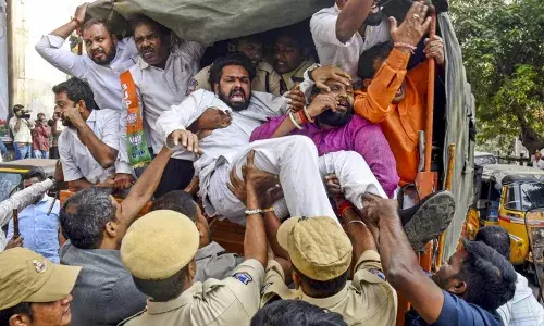 there has been tension in kamareddy since morning there has been tension in kamareddy since morning