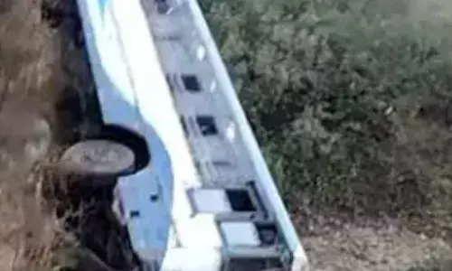 serious road accident occurred in adilabad district