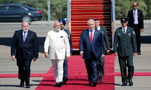 Narendra Modi : నేడు ఇజ్రాయెల్‌ పర్యటనకు ప్రధాని మోదీ