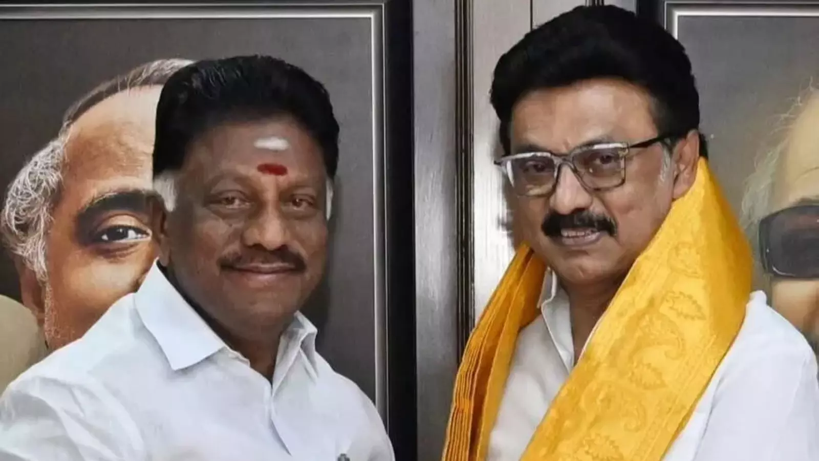 ex tamil nadu cm panneer selvam joins dmk