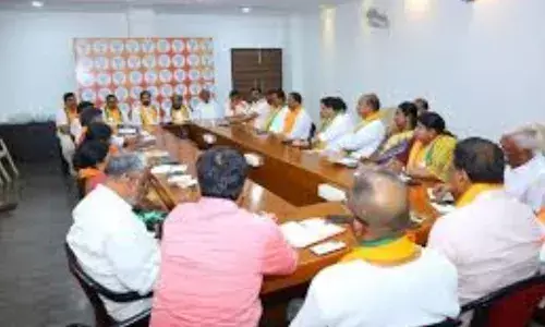 telangana bharatiya janata party legislative assembly meeting to be held in kamareddy today