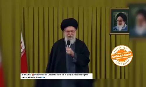 Fact Check: Old Video of Ayatollah Ali Khamenei Falsely Shared as Post-Strike Response