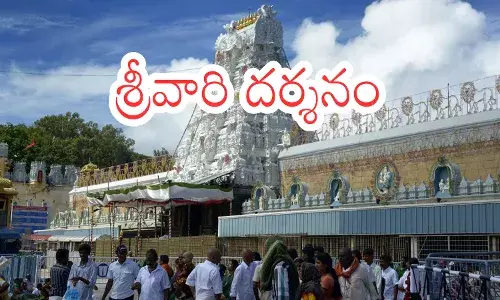 there is a normal rush of devotees in tirumala
