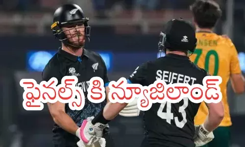 Finn Allen celebrates after scoring fastest T20 World Cup century at Eden Gardens against South Africa Finn Allen celebrates after scoring fastest T20 World Cup century at Eden Gardens against South Africa