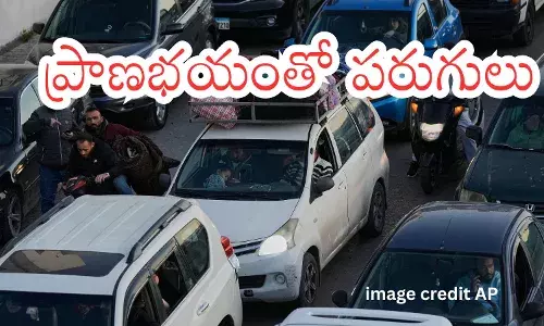 Residents flee Beirut southern suburbs after Israel issues evacuation warning before airstrikes.