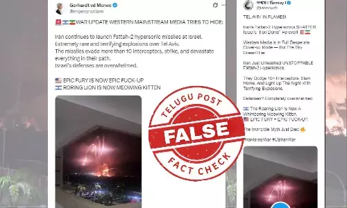 viral social media post claiming Iran’s Fattah-2 hypersonic missiles destroyed Tel Aviv – fact check
