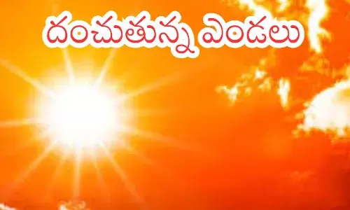 temperatures are being recorded in the states of andhra pradesh and telangana